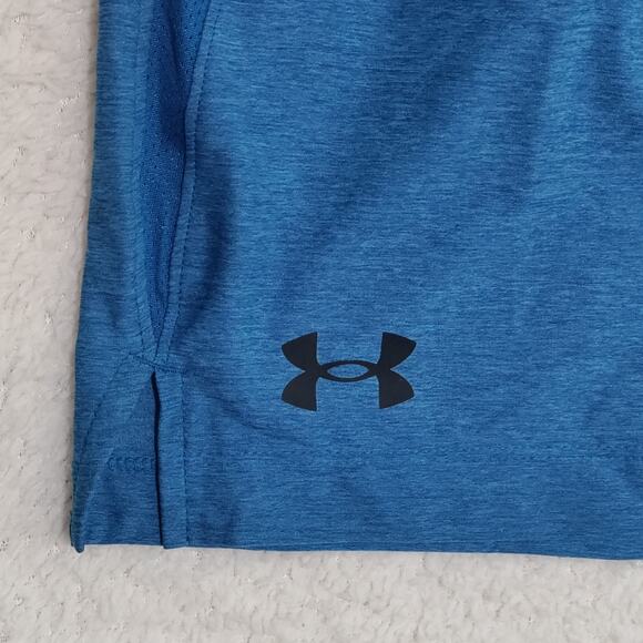 Under Armour Mens Tech Vent Shorts Sz Small Blue Athletic Loose Fit 1376955 NWT - Picture 6 of 15
